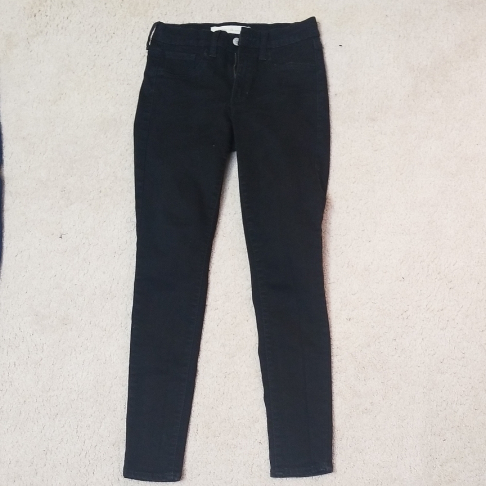 GAP BLACK SKINNY LEGGING JEANS